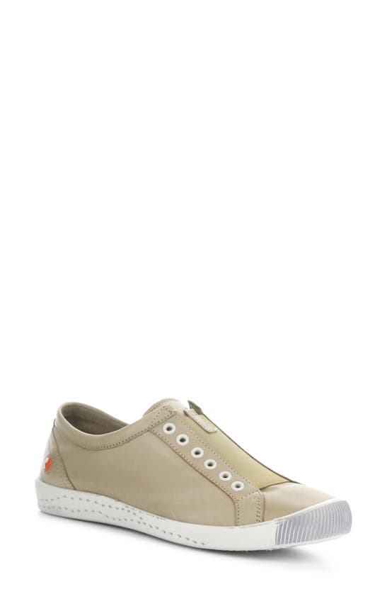 Shop Softinos By Fly London Irit Low Top Sneaker In Sludge Washed