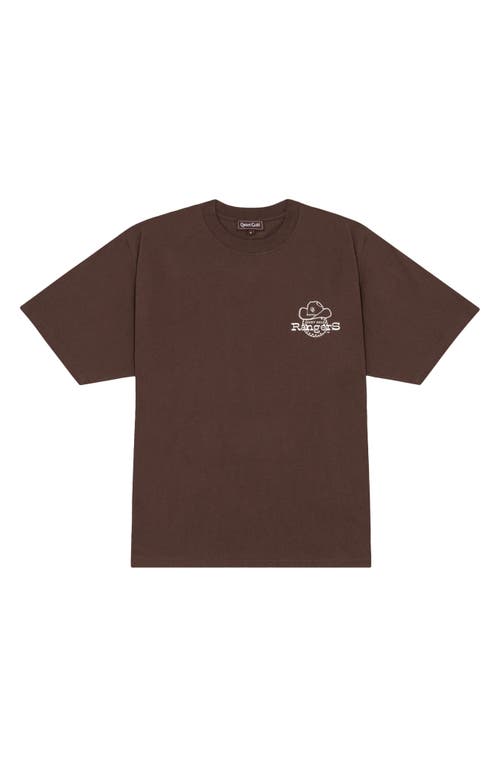 Rangers Graphic T-Shirt in Brown