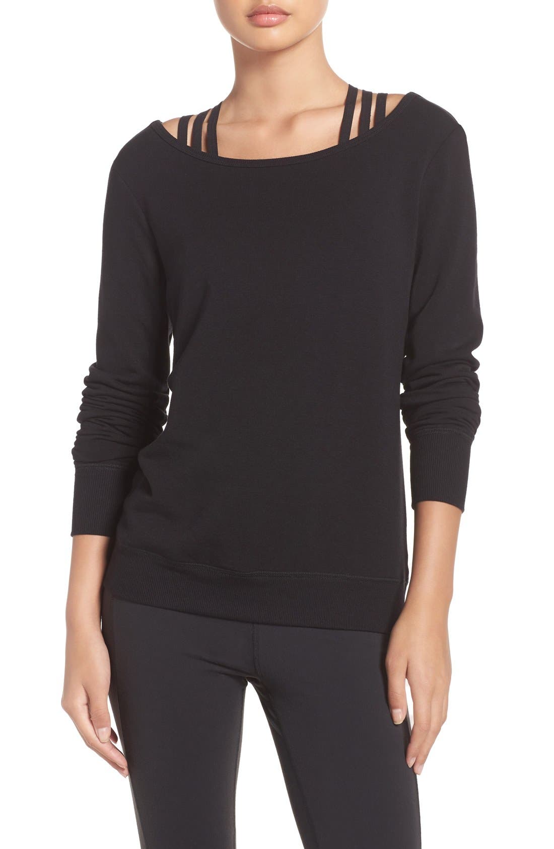 kate spade new york & Beyond Yoga Fleece Pullover Nordstrom