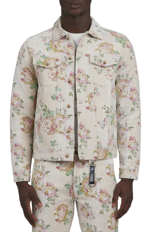 PRPS Prim Rose Jacquard Jacket in Cream 