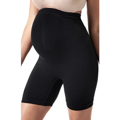 Blanqi Everyday Belly Support Maternity Shorts, Black