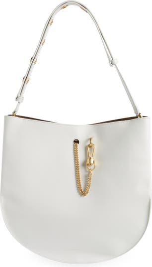 AllSaints Beaumont Snake Embossed Leather Hobo Bag Nordstrom