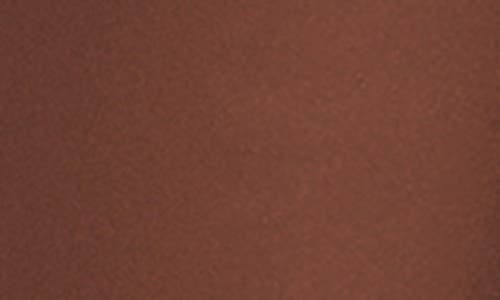 Shop After Six Cape Sleeve Satin Gown In Cognac
