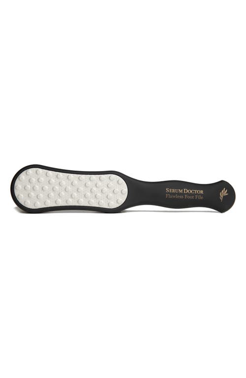 Serum Doctor Flawless Foot File in Black at Nordstrom