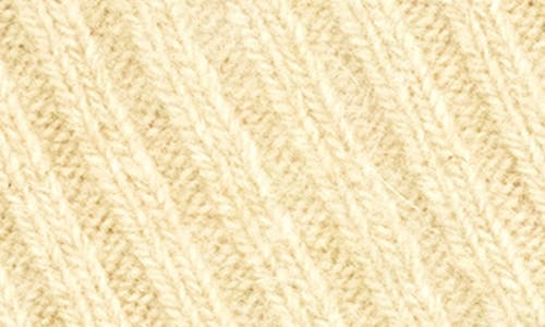 Portolano Knit Cuff Leather Gloves In Black/light Camel