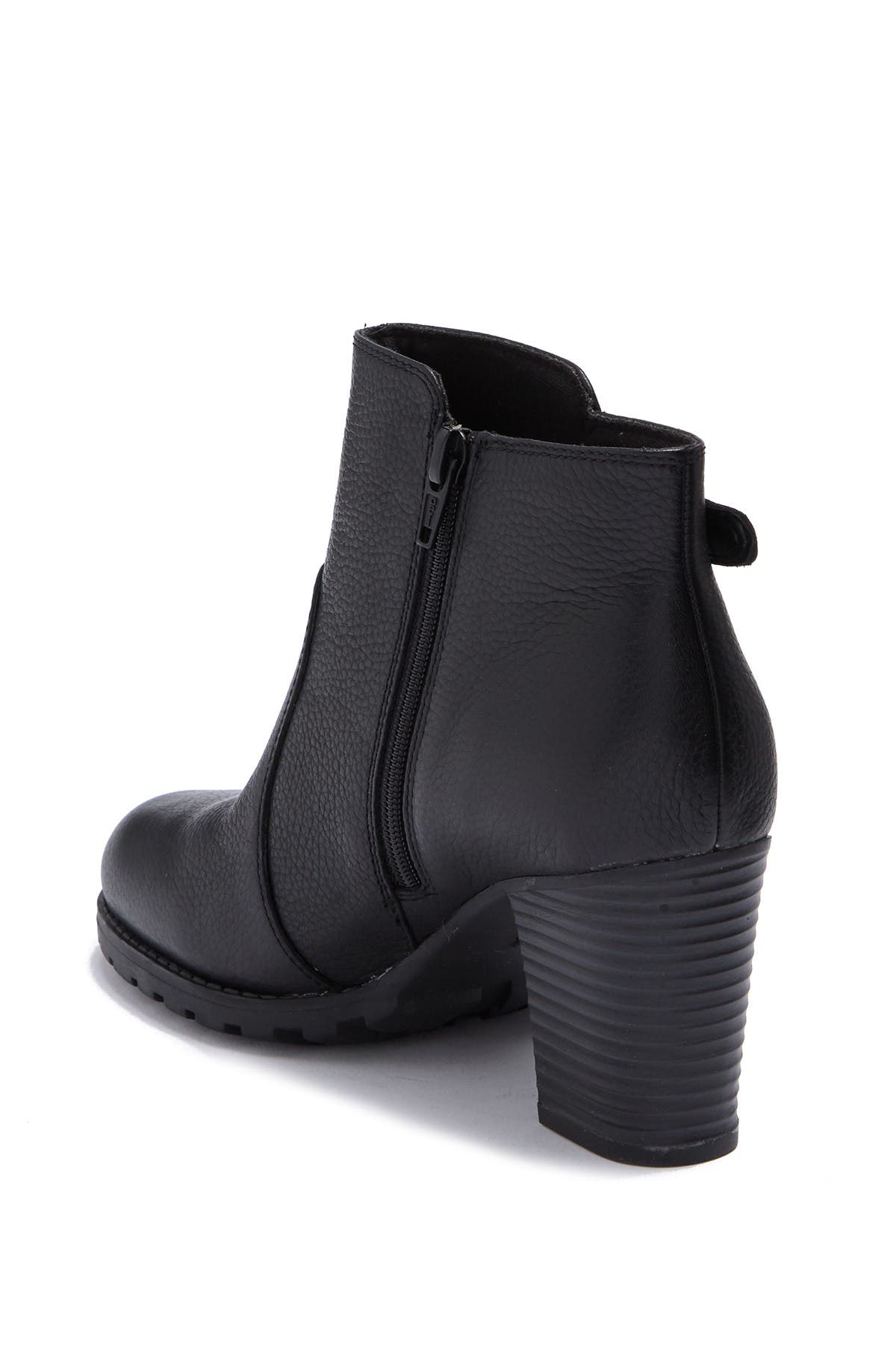 clarks verona gleam leather bootie