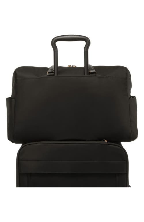 Shop Tumi Venice Duffle Bag In Black/gold