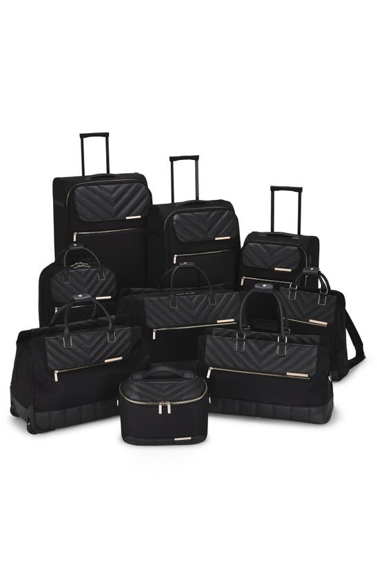 Ted Baker Albany Eco Business Trolley Two Wheel Carry On In Black