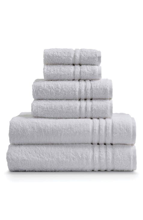  Kate Spade White Towel 6 Piece Set Bundle - 2 Bath