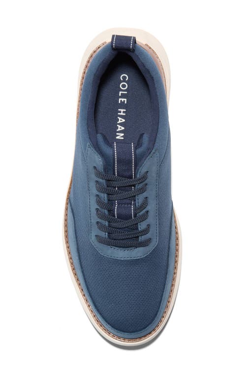 Cole Haan Grand Remix Derby Sneaker In Navy/british Tan