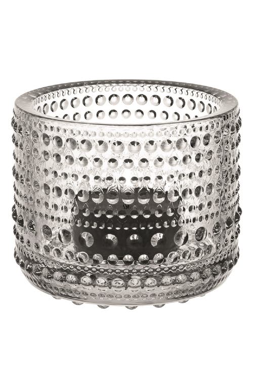 Iittala Kastehelmi Tealight Candleholder in Clear at Nordstrom