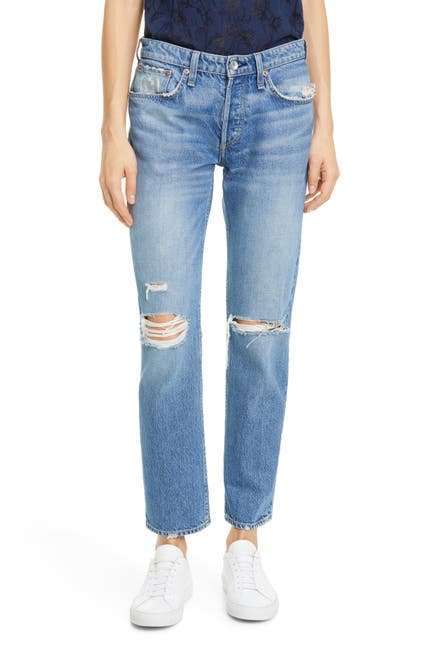 Rag Bone Rosa Ripped Boyfriend Jeans Nordstrom Rack