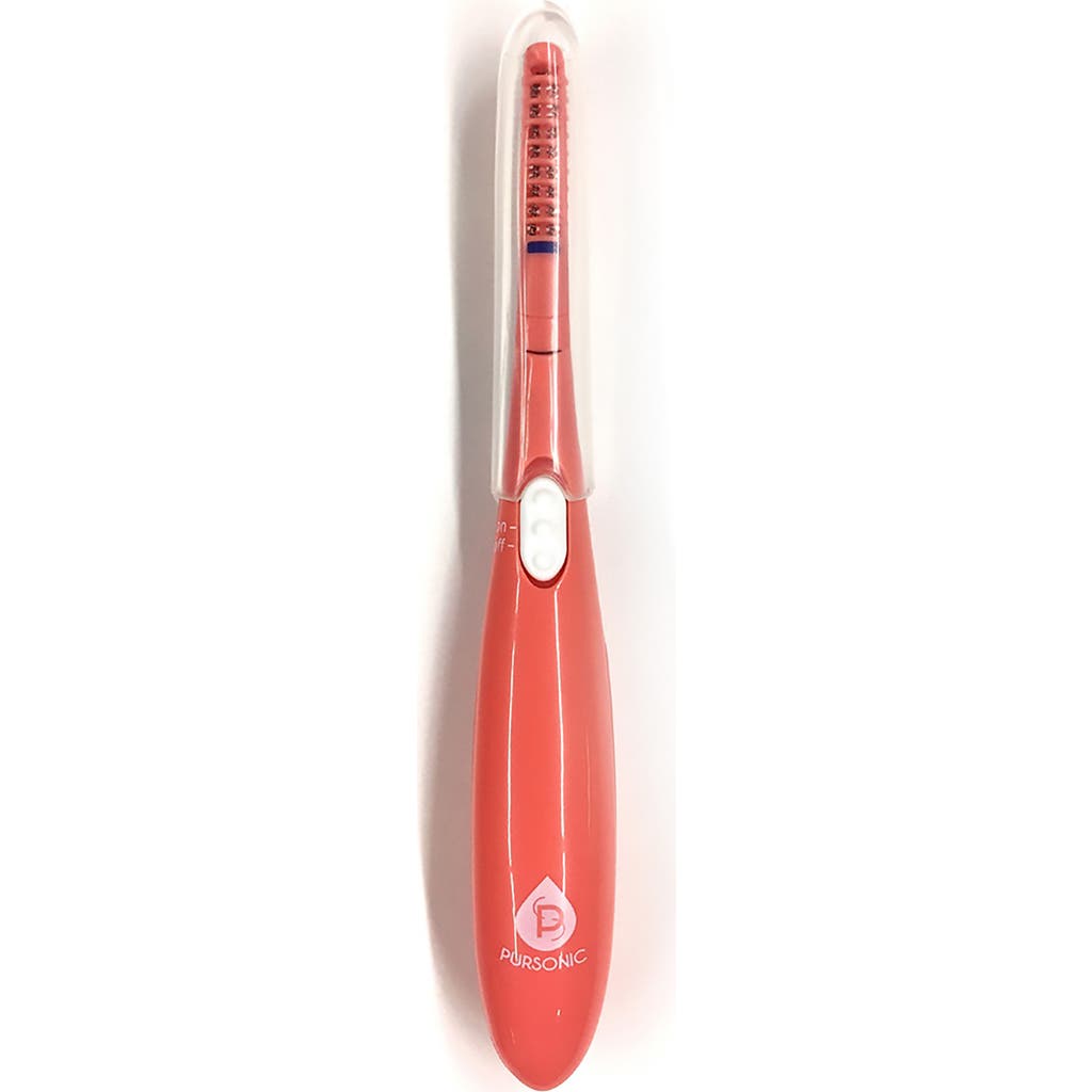 Pursonic Heated Eyelash Curler With Comb In Orange