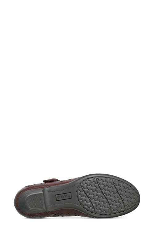 Rockport Cobb Hill Alesia Mary Jane Pump In Dark Red
