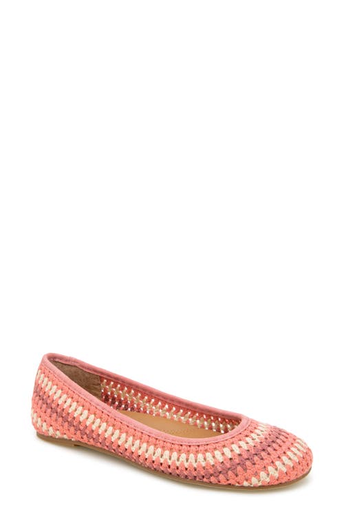 GENTLE SOULS BY KENNETH COLE Mable Macramé Flat Poppy Multi Fabric at Nordstrom,