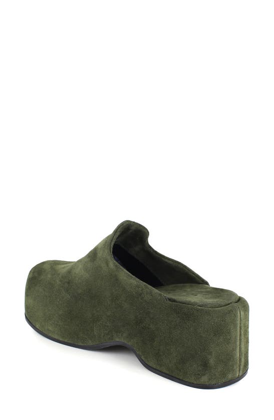 Zigi Kristen Platform Clog In Green