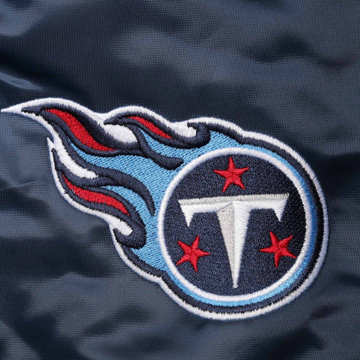 Men's Tennessee Titans Starter Navy Extreme Full-Zip Hoodie Jacket