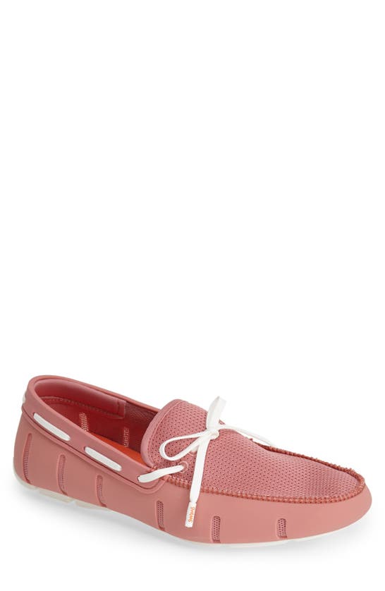 Swims Lace Loafer In Signal Red