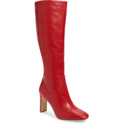 Louise Et Cie Waldron Knee High Boot- Red