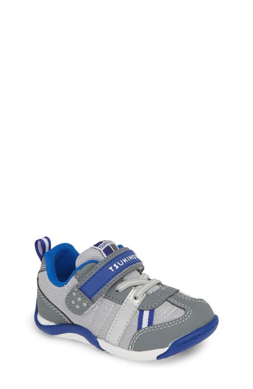 Tsukihoshi Kaz Washable Sneaker In Gray/royal