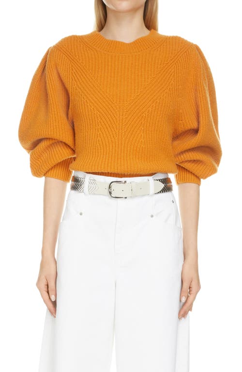 Isabel Marant Ariane Wool & Cashmere Blend Sweater in Cinnamon