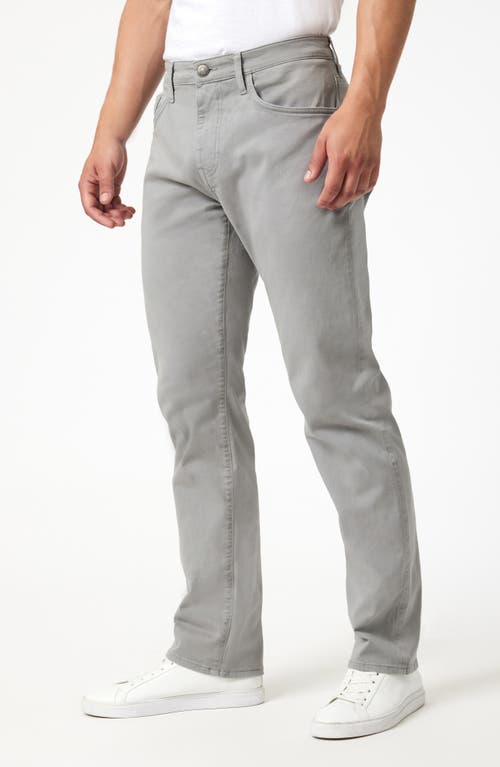 Mavi Jeans Zach Straight Leg Casual Twill Pants In Stormy Casual Twill