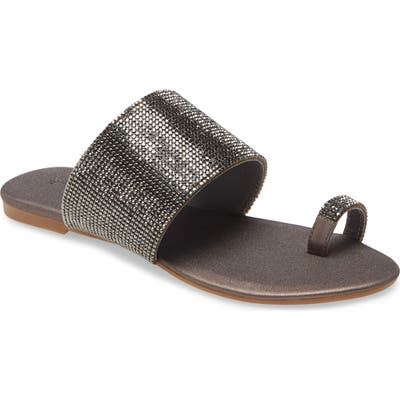 Jeffrey Campbell Jemma Slide Sandal, Grey