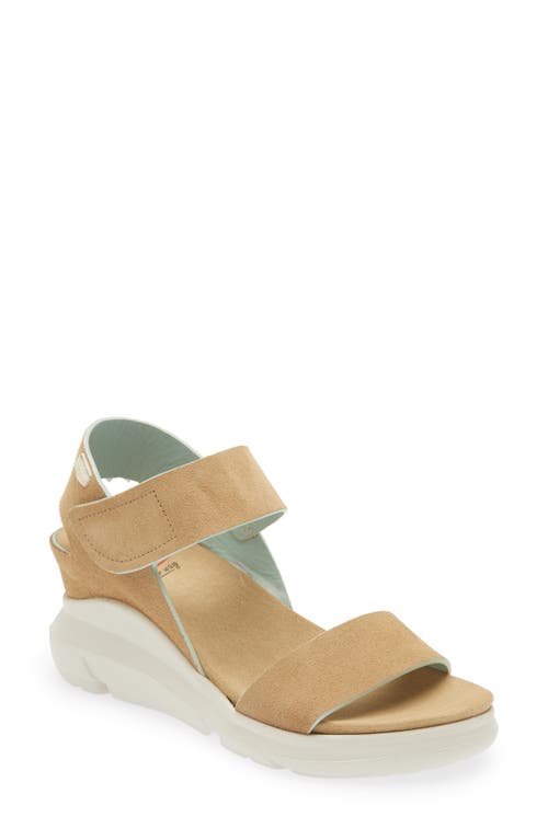 On Foot Platform Wedge Sandal in Tan Suede at Nordstrom, Size 9.5Us