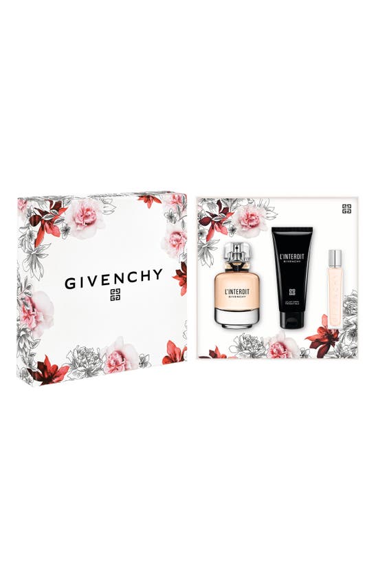 Shop Givenchy L'interdit Eau De Parfum 3-piece Gift Set (limited Edition) $194 Value