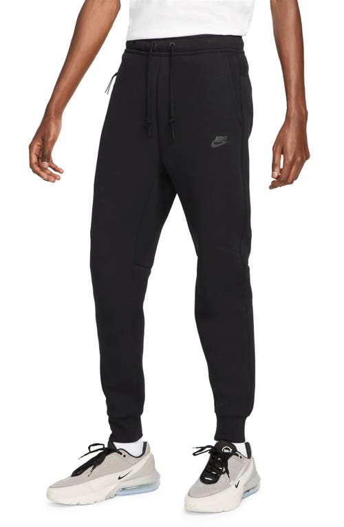 Nike Tech Fleece Joggers In Black/black