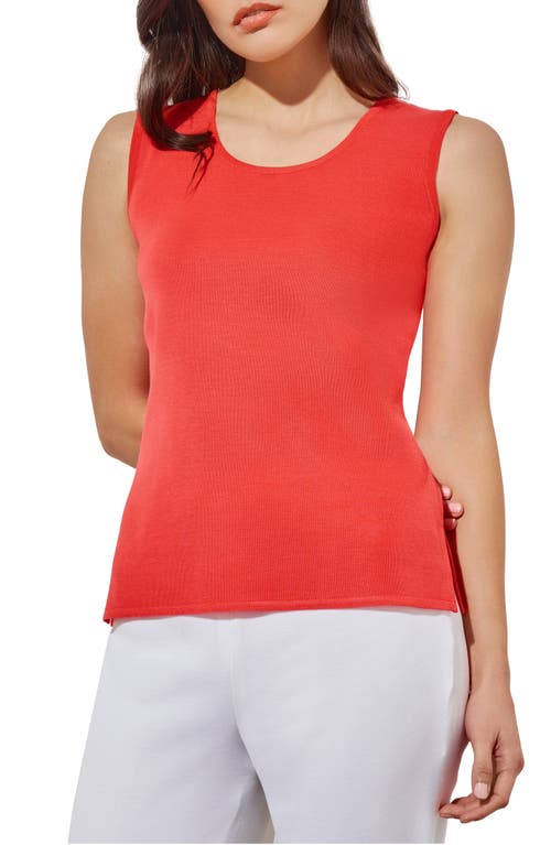 Ming Wang Scoop Neck Tank Flamenco at Nordstrom,