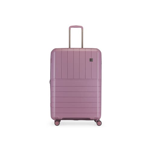 Bugatti Bridgetown Hardside Check-in Large Luggage With Tsa Lock In Orchid