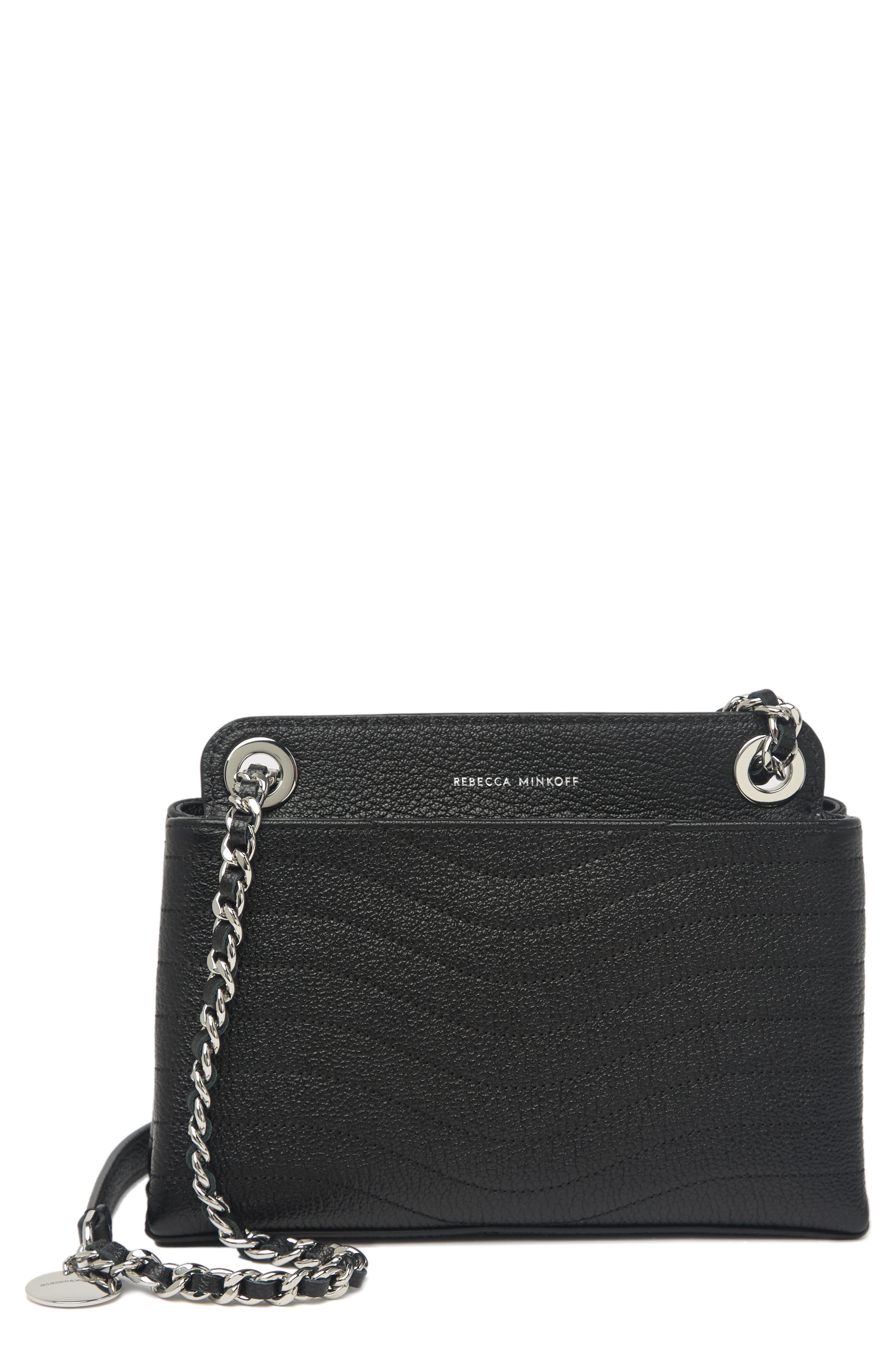 rebecca minkoff double zip crossbody