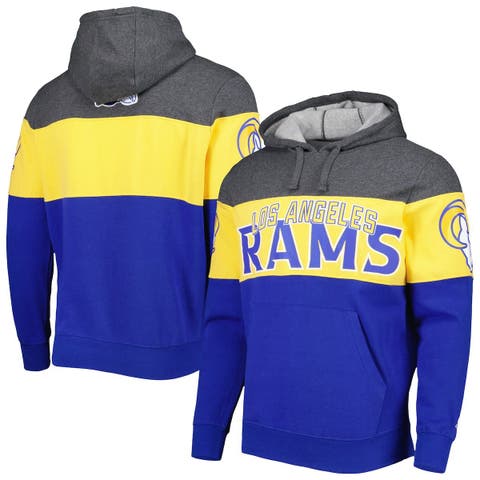 Nike Men's Los Angeles Rams Historic Royal Pullover Hoodie