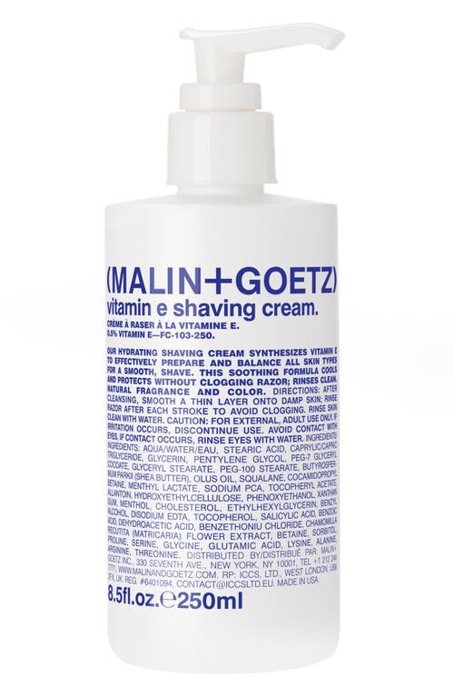 MALIN+GOETZ Vitamin E Shaving Cream Pump