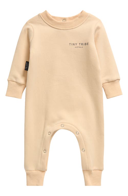 TINY TRIBE TINY TRIBE CORE SIGNATURE FLEECE ROMPER 