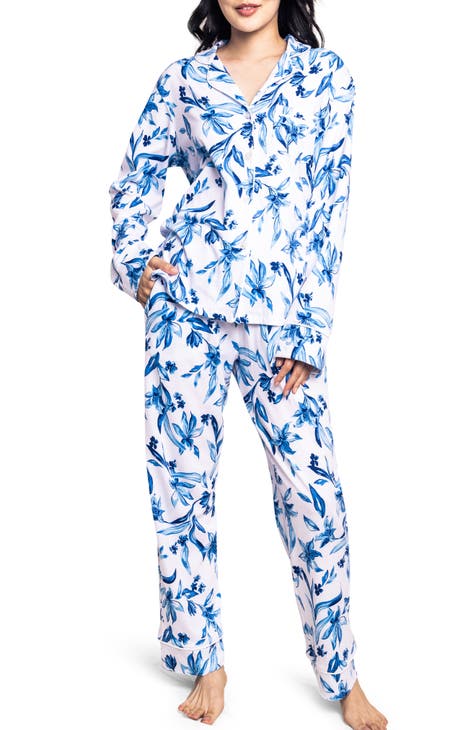 Women's Petite Plume Pajama Sets