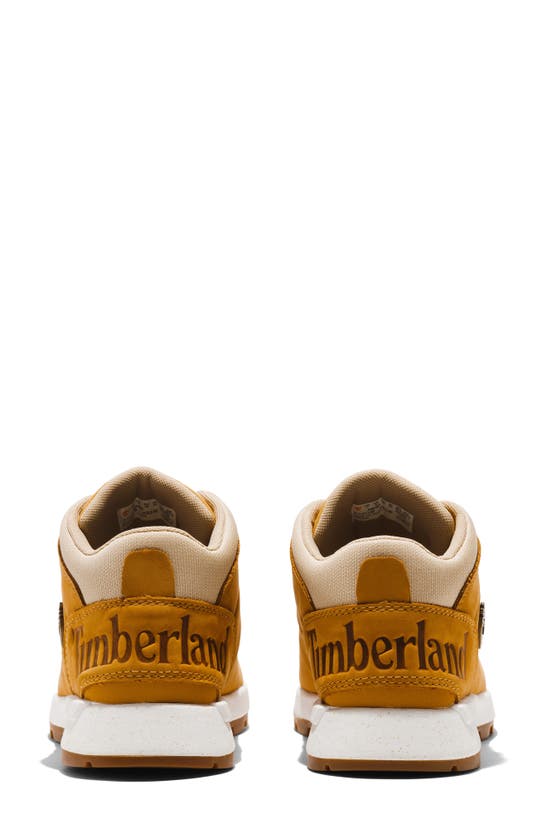 Timberland Sprint Trekker Waterproof Mid Sneaker In Wheat Nubuck