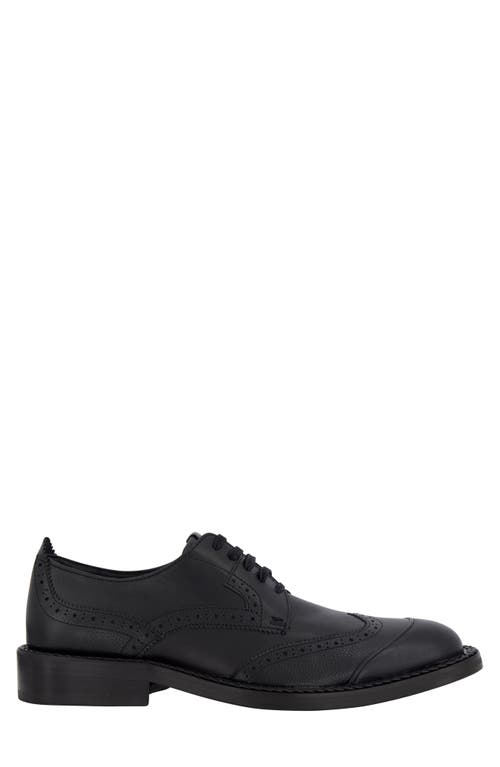 Karl Lagerfeld Cap Toe Wingtip Derby In Black