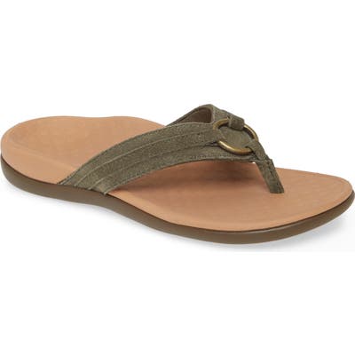 Vionic Aloe Flip Flop, Green