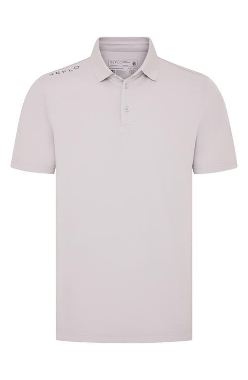 Reflo Bohai Performance Polo In Rock Grey
