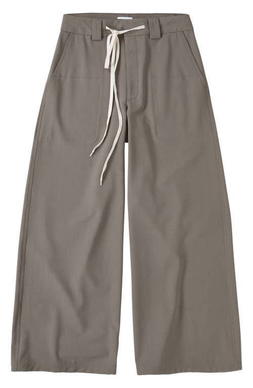 CLOSED CLOSED WYSTAN DRAWSTRING WIDE LEG PANTS 