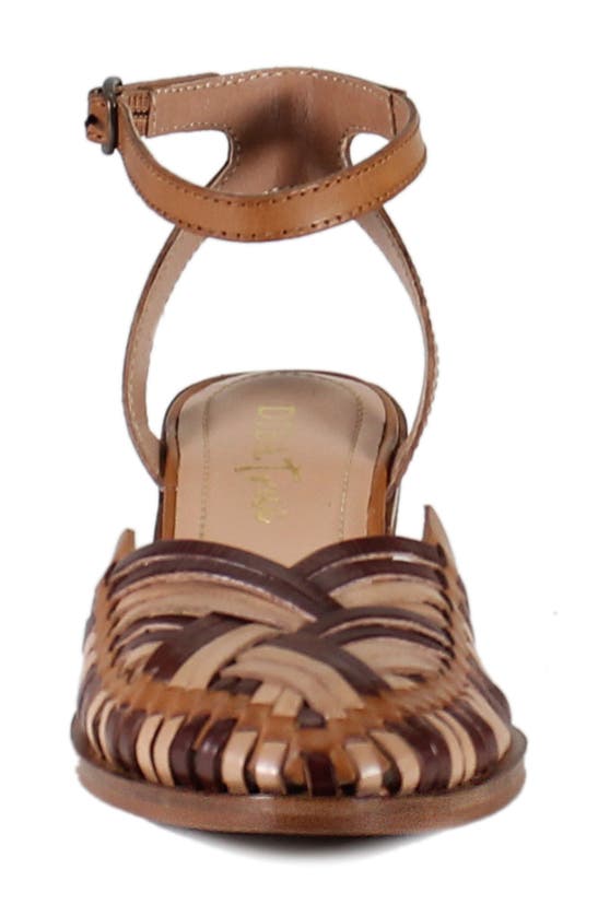 Shop Diba True Shootin Star Ankle Strap Sandal In Brown/ Tan/ Beige Multi