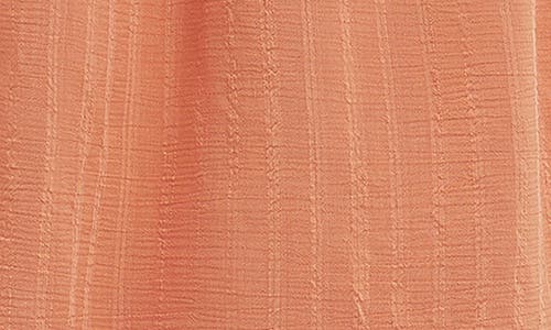 Free The Roses Smock Waist Tiered Ruffle Skirt In Tangerine