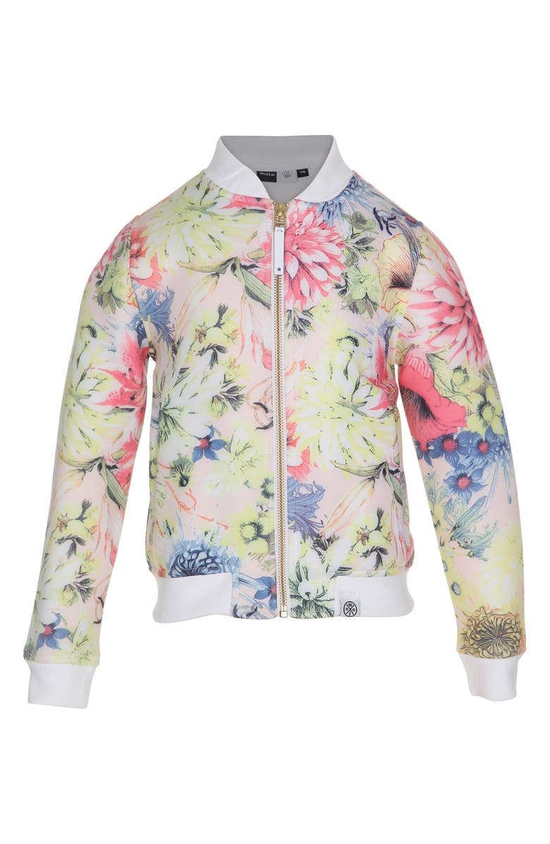 molo 'Hermosa' Floral Print Jacket (Little Girls & Big Girls) | Nordstrom