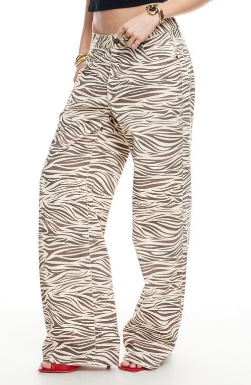 Lioness Top Model Jeans Zebra In Zebra