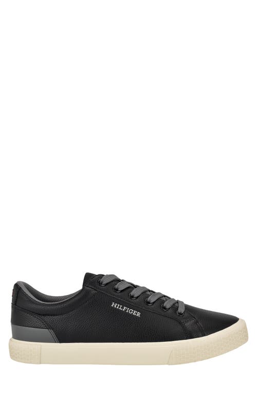 Tommy Hilfiger Men's Rocci Low Top Lace Up Sneakers In Black Multi