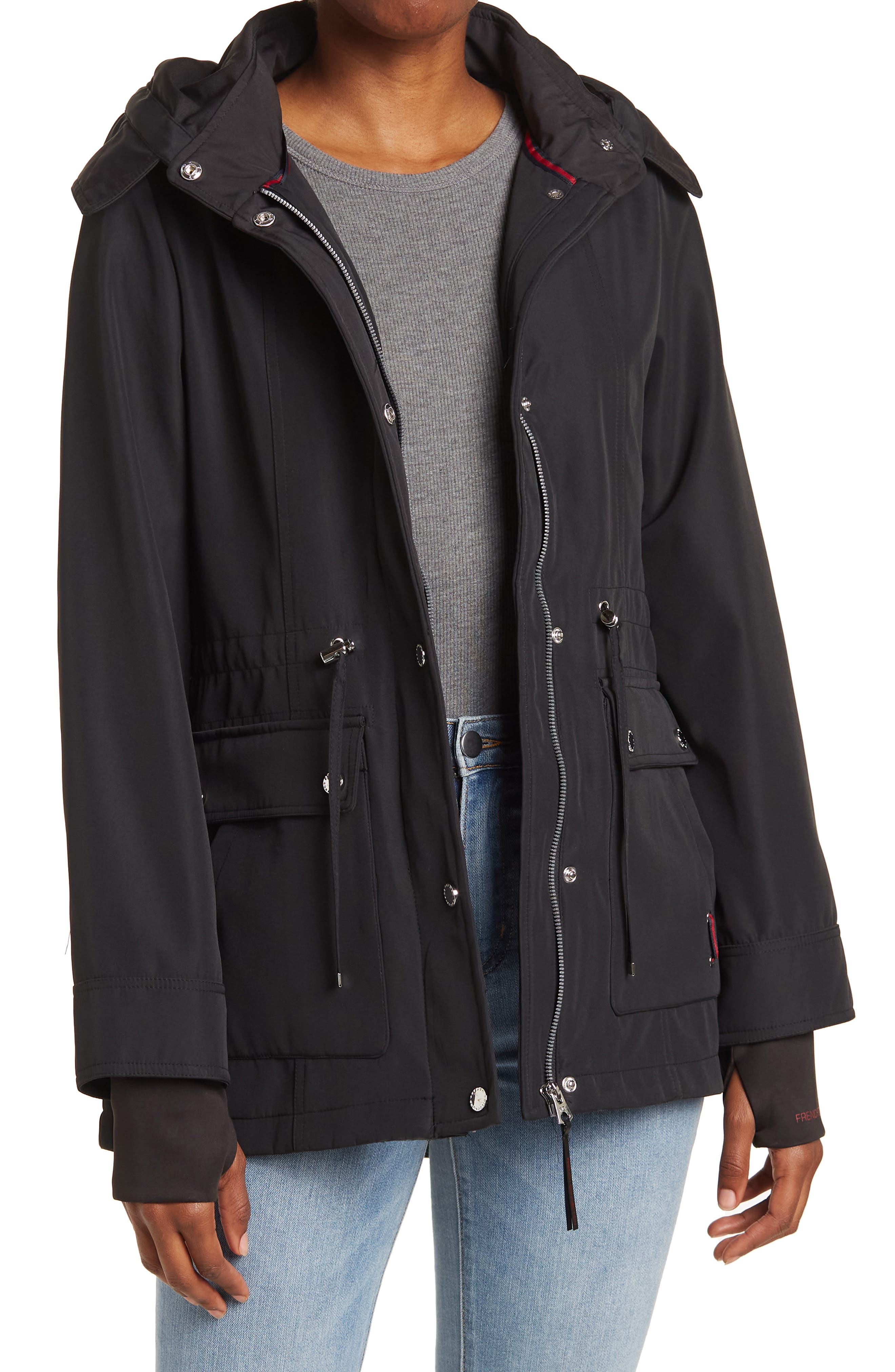 french connection soft shell jacket