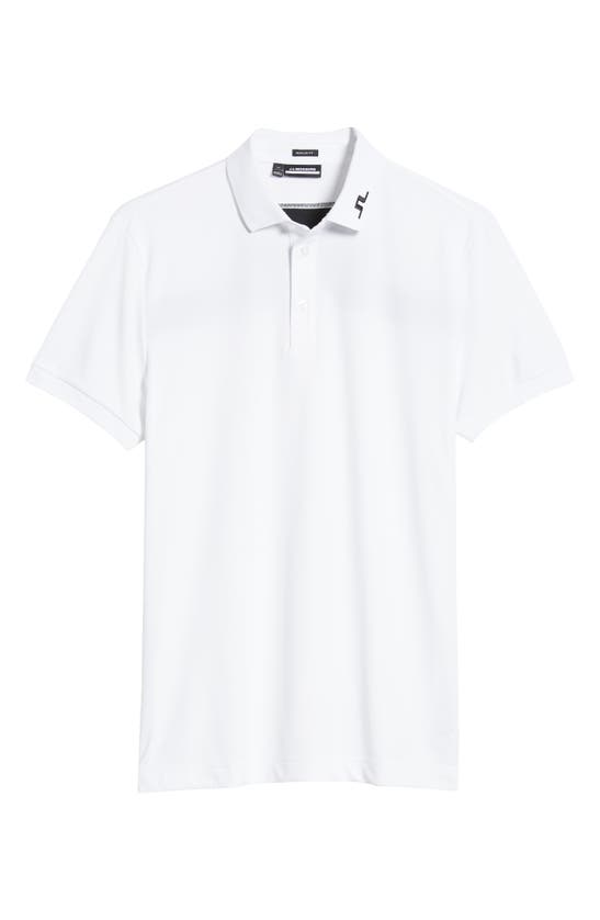 Shop J. Lindeberg Kv Performance Golf Polo In White