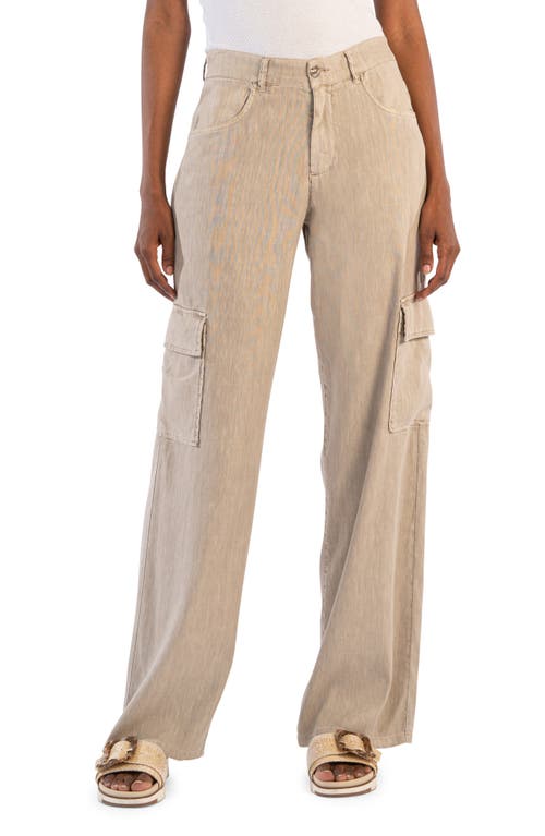 KUT from the Kloth Akia High Waist Wide Leg Cargo Pants at Nordstrom,